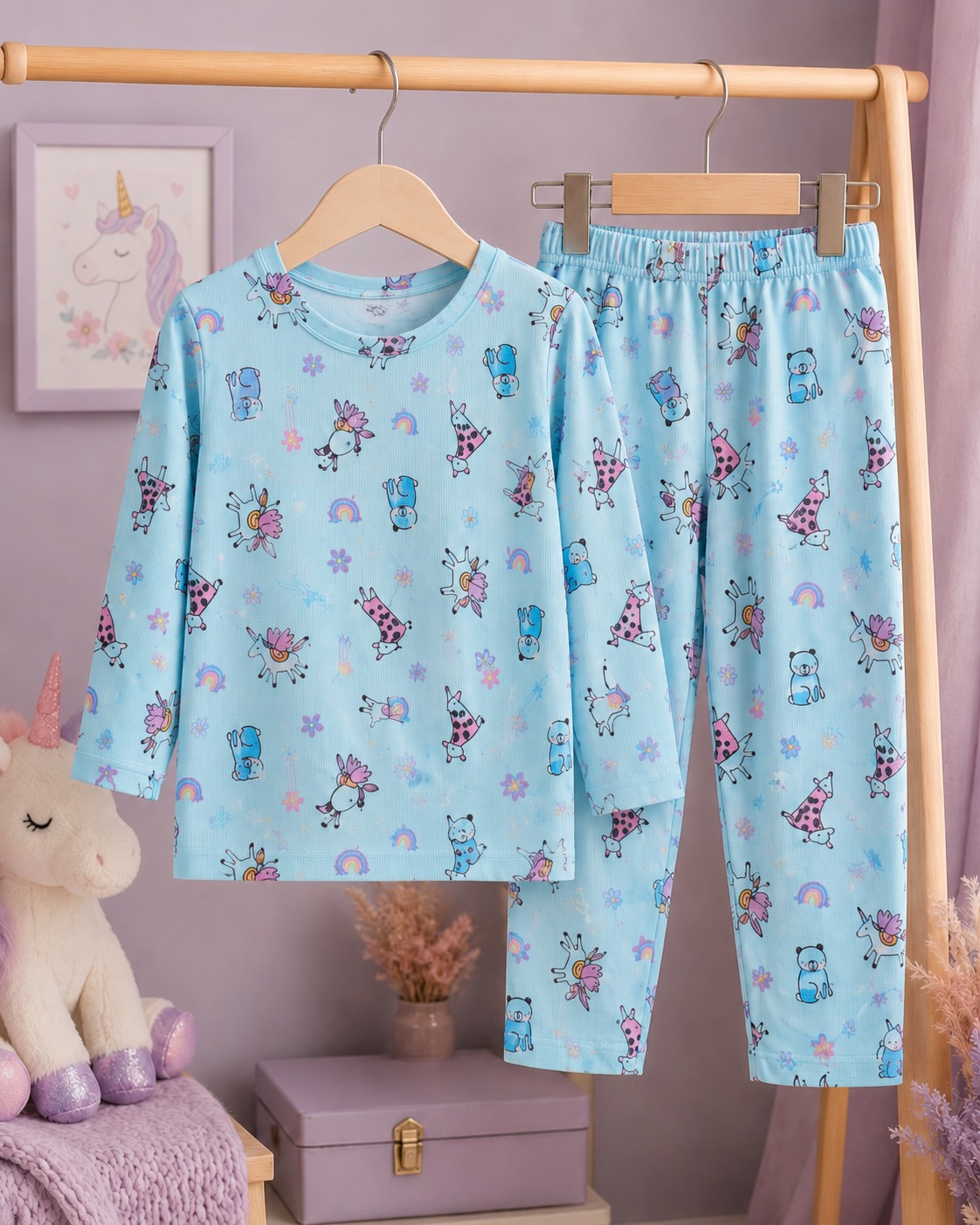 Pijama niñas colección arcoiris